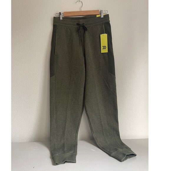 NWT All In Motion Olive Green Pants with hidden zipper sz S - Picture 2 of 8